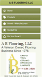 Mobile Screenshot of abflooringllc.com